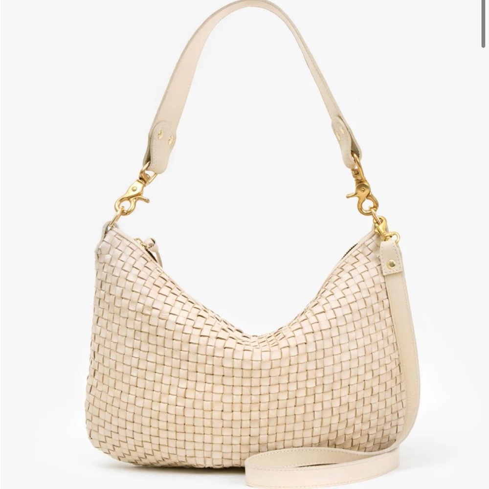 Clare V Moyen Messenger in Buttercream